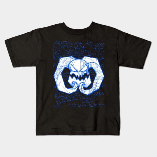 Skullz Kids T-Shirt by paintchips